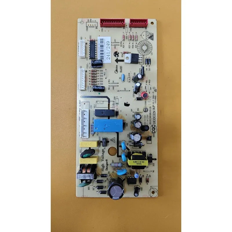 

Подходит для холодильника Midea BCD-241WM: материнская плата 17131000000181, плата питания 5023010100E0 LLL