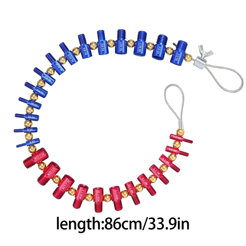 Nut and Thread Checker Thread Gauge Thread Tester Nut Screw Checker Dropship