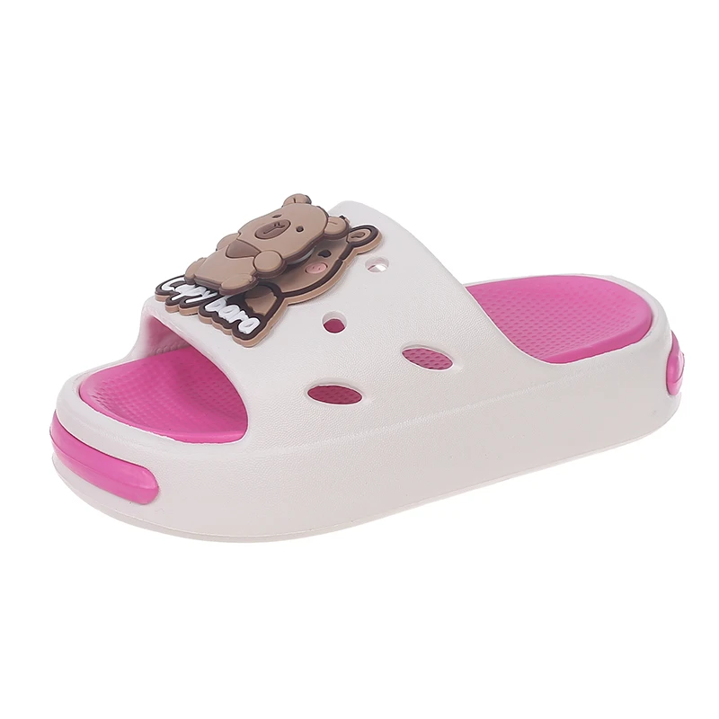 

2026 Popular Children Cartoon Slippers Versatile Eva Slippers Girls Fashionable Soft-Soled Non-Slip Sandals Bathroom Shower