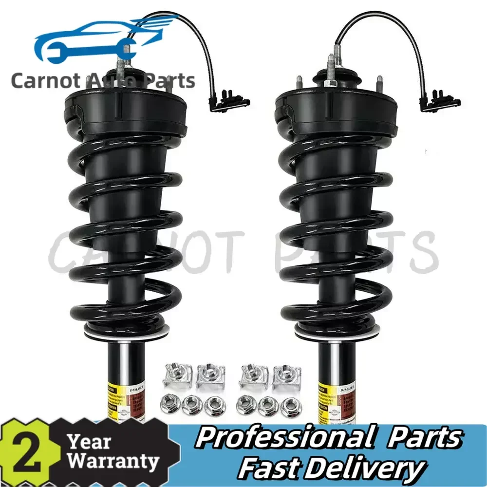 84176631 Pair Front Shock Absorber Compatible with 2015-2021 Chevy Tahoe Suburban Silverado Cadillac Escalade GMC Sierra Yukon