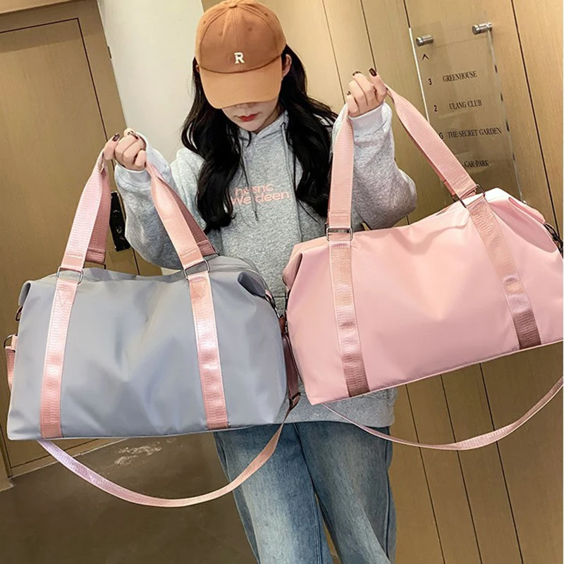 Waterproof Fitness Bag Large Capacity Dry Wet Separation Exercise Training Luggage Lightweight for Short Distance Travel