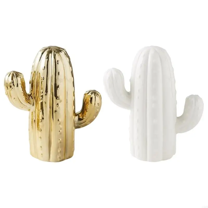 

Decorative Ceramics Cactus Saving Coin Holders Money Box Piggy Banks Ornament C5AD