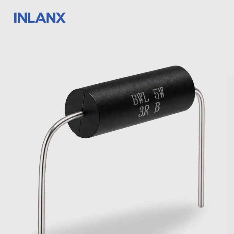 Bwl 3W5W10W High-Precision Wirewound Non-Inductive Sampling Standard Low-Temperature Drift Precision Milliohm Resistor 0.1%