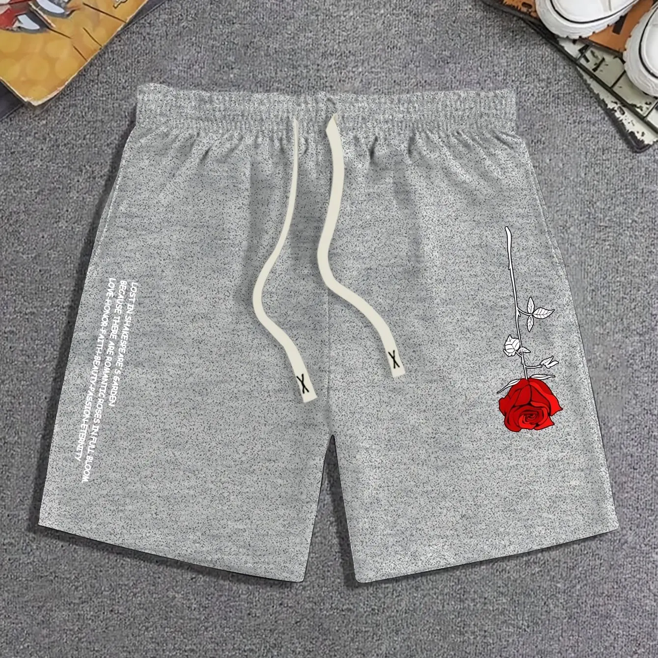 

Shorts Masculinos De Fitness E Esporte Estilo Streetwear Casual Com Estampa Da Moda Tecido Elástico De Verão