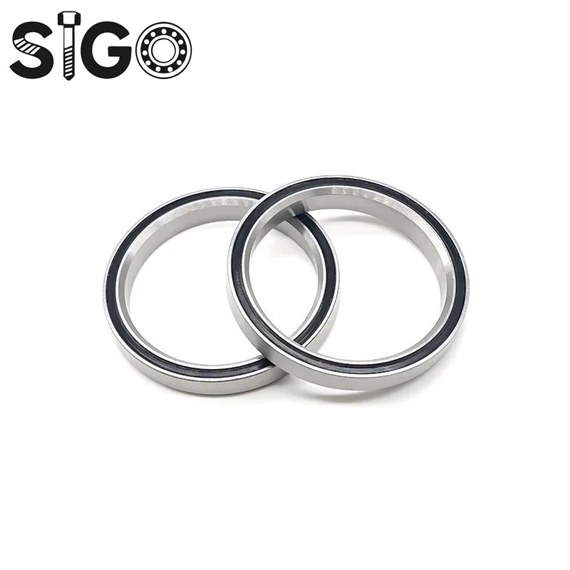 ACB495H6.5 (2PCS) Road Bike Headset Bearings 40.5*49.5*6.5 Mm 45/45 Degree Chrome Steel Tapered Upper Lower ACB Bearing Set