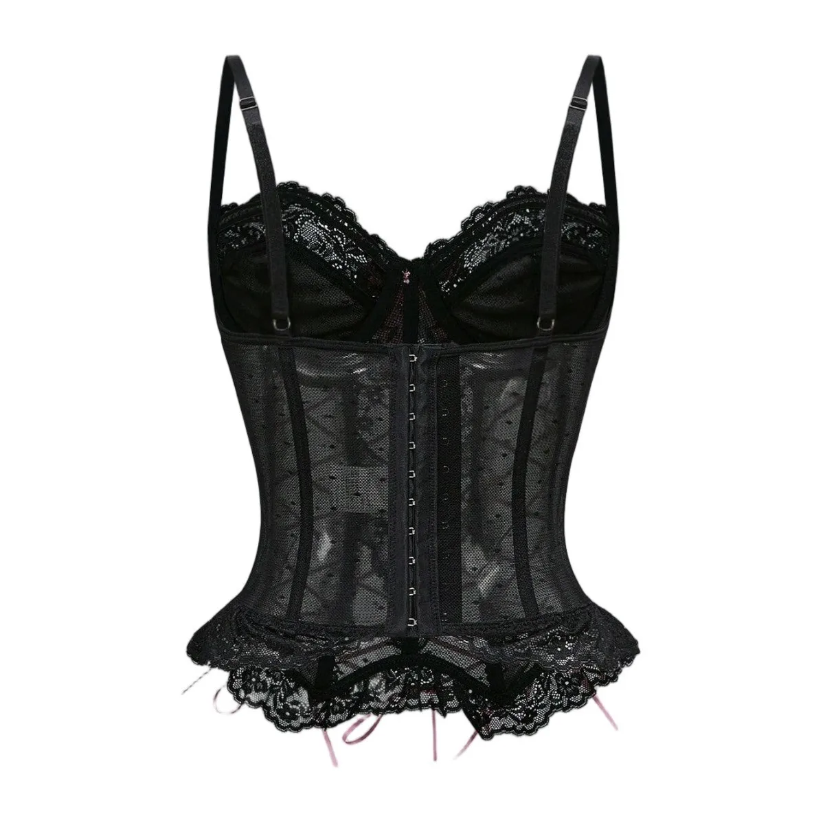 Cross Lace Tank Top Hot Selling Bow Crisscross Lace Fishbone Vest Shapewear Bra Women Slim Body Shaper Camisole