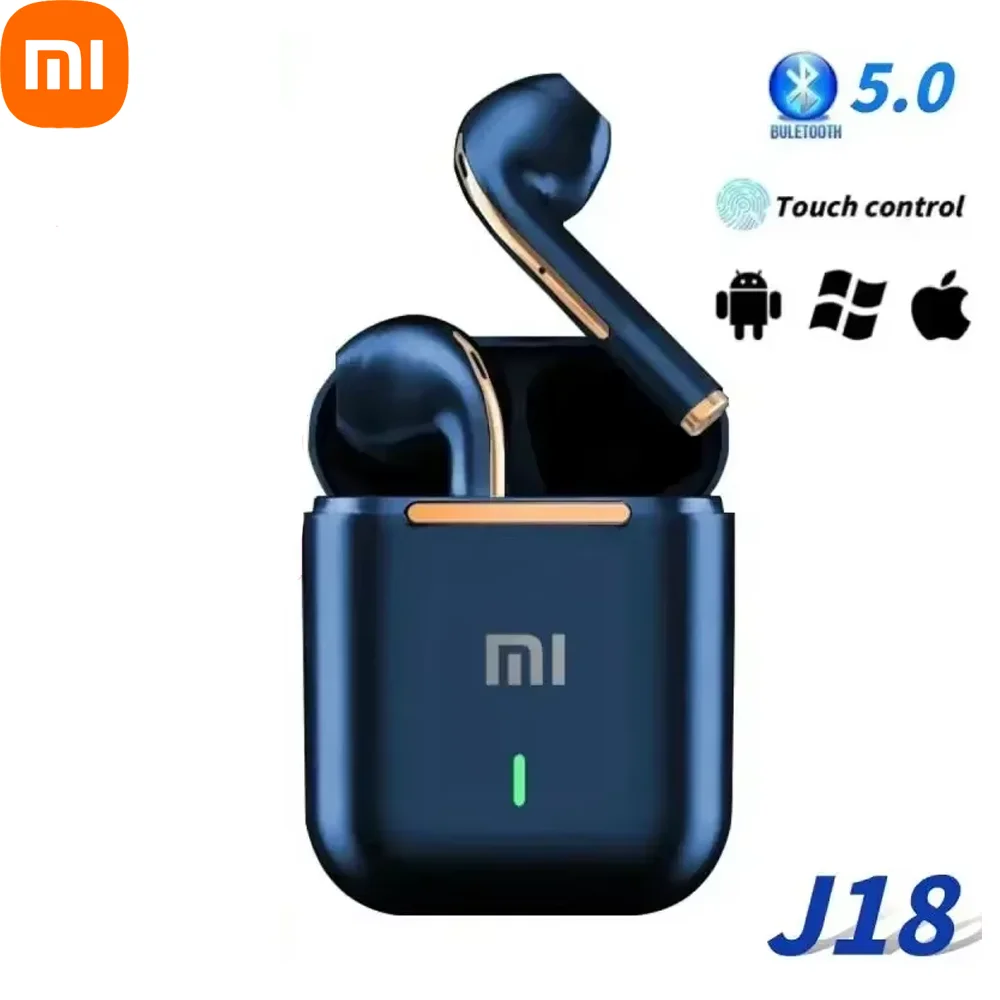 Xiaomi Mijia J18 Wireless Bluetooth Headphones TWS in Ear Stereo Sports Earphone Ture Wireless Bluetooth Headset Game for IPhone