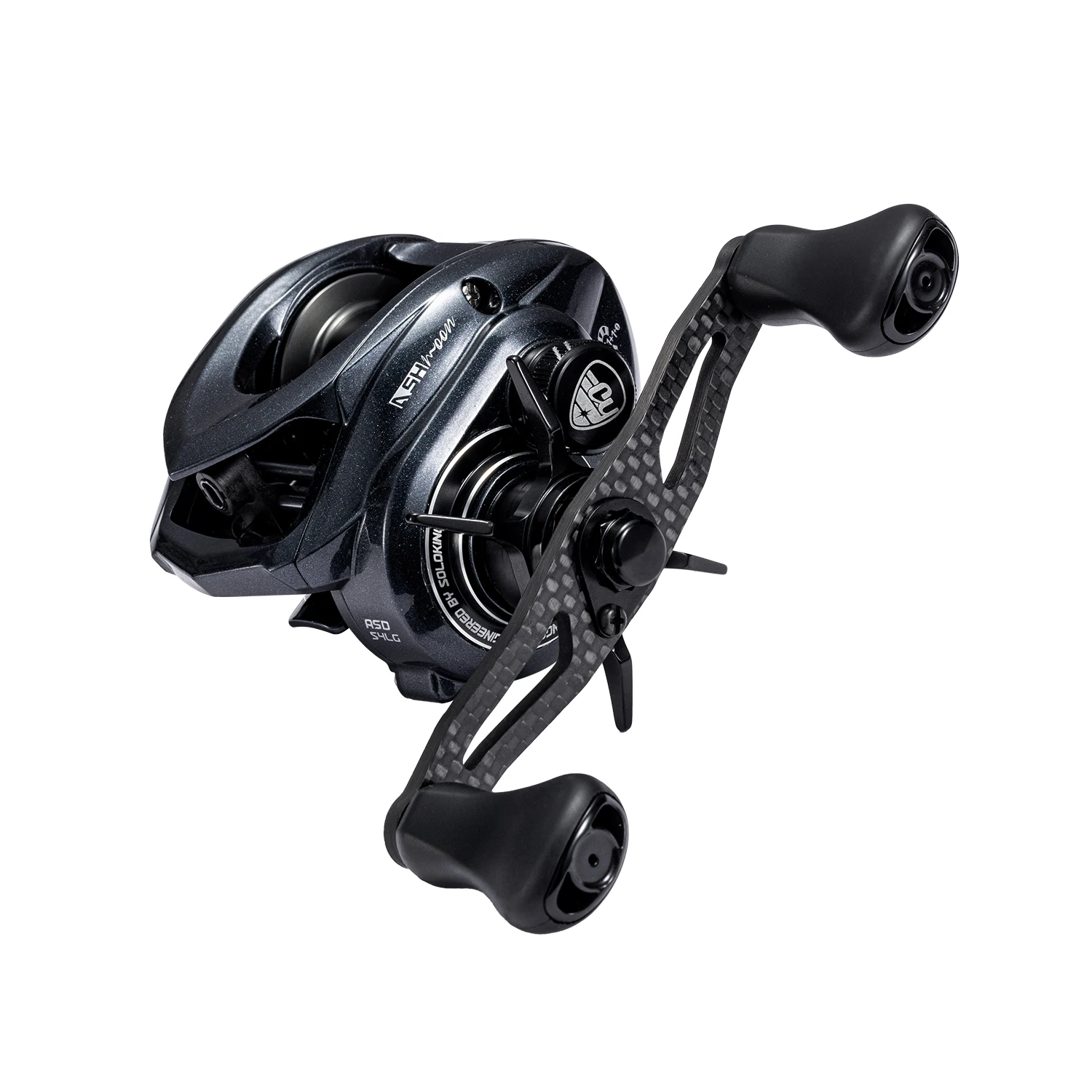 SOLOKING ASHMOON Legierung Baitcastingrolle Ultraleichte BFS Weitwurf Köderrolle 6,3/7,1/8,1 Gang 6 KG Drag Power Angelrolle