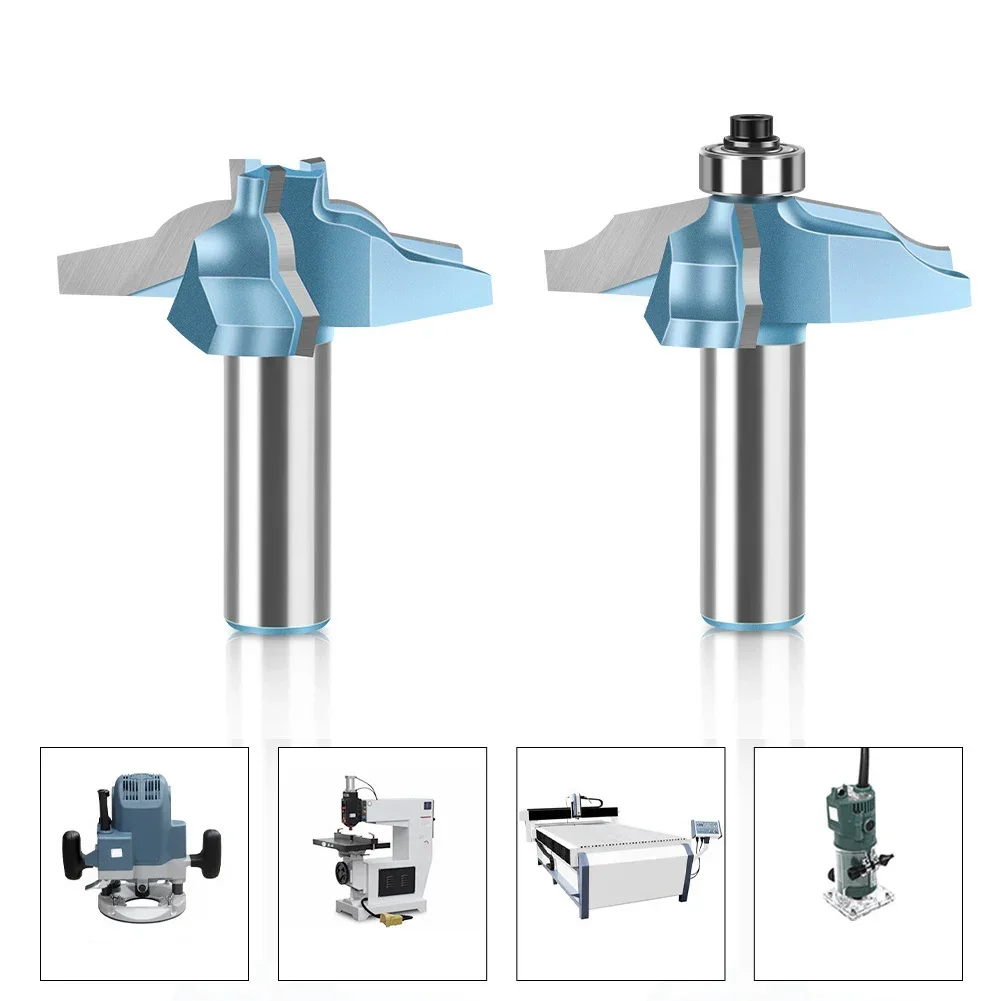 

Router Bit Frame Molding Edging Table Woodworking Tools Carbide Milling Cutter Tungsten Steel For Engraving Machine Router Cutte