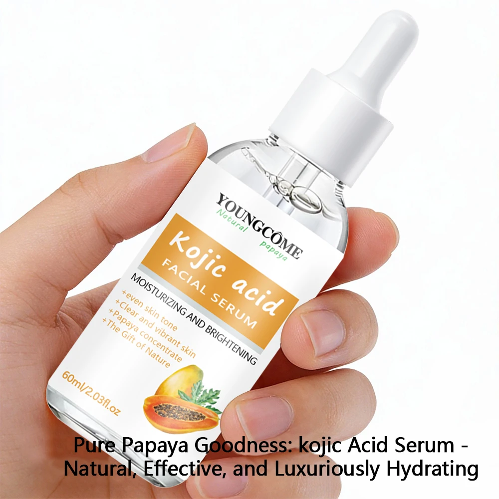 Kojic Acid Facial Essence: Lightweight Hydrating Serum for Nourishment, Even Skin Tone & Refreshed Vitality