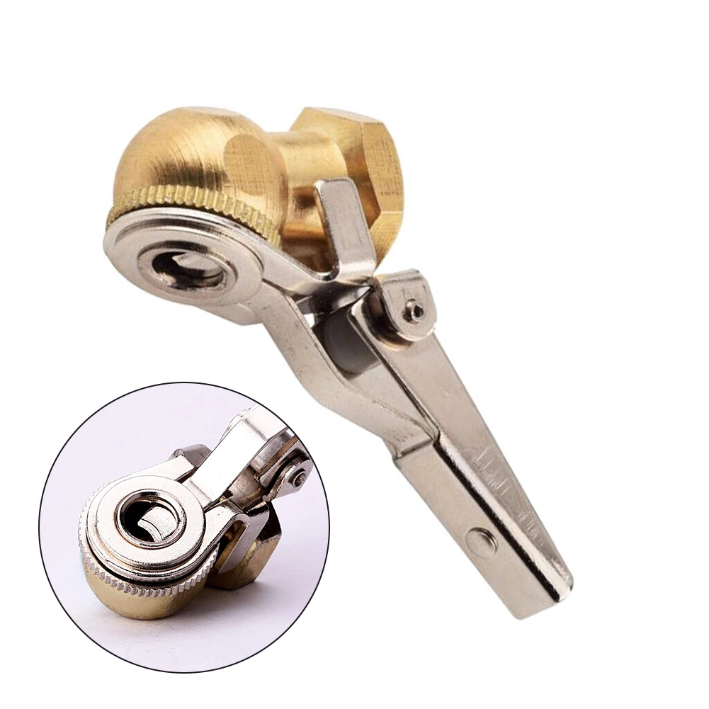 

Brass ​Inflator Valve 1/4\\'\\'Car Hose Ball Tire Tyre Valve Connector For All Tire Changers Car Accessories Hot Sale