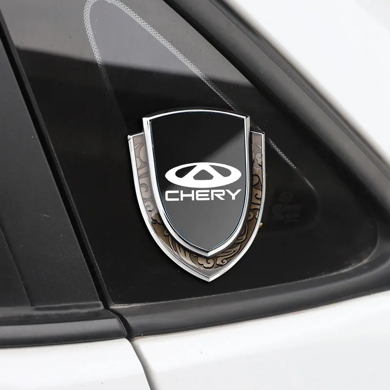 Car Sticker Emblems Side Shield Car Styling Logo Badge Auto Body Sticker For Chery Tiggo 8 Arrizo 5 pro gx 5x eQ7 tiggo 7 Pro