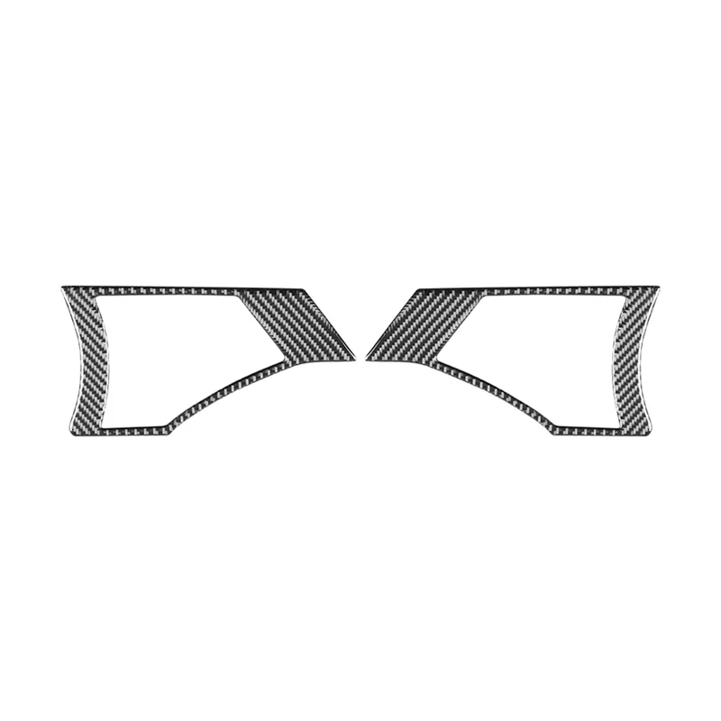 Excellent-For Mazda 3 Axela 2020-2024 Carbon Fiber Front Door Speaker Cover Trim Sticker Interior Accessories