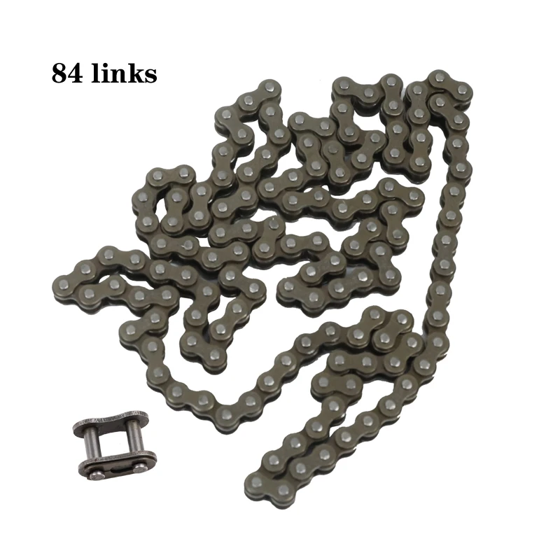 T8F 25H chain with Spare Master Link For Mini Dirt BIKE Quad ATV 47cc 49cc Minimoto Pocket Bikes98 links 138 links 148 links