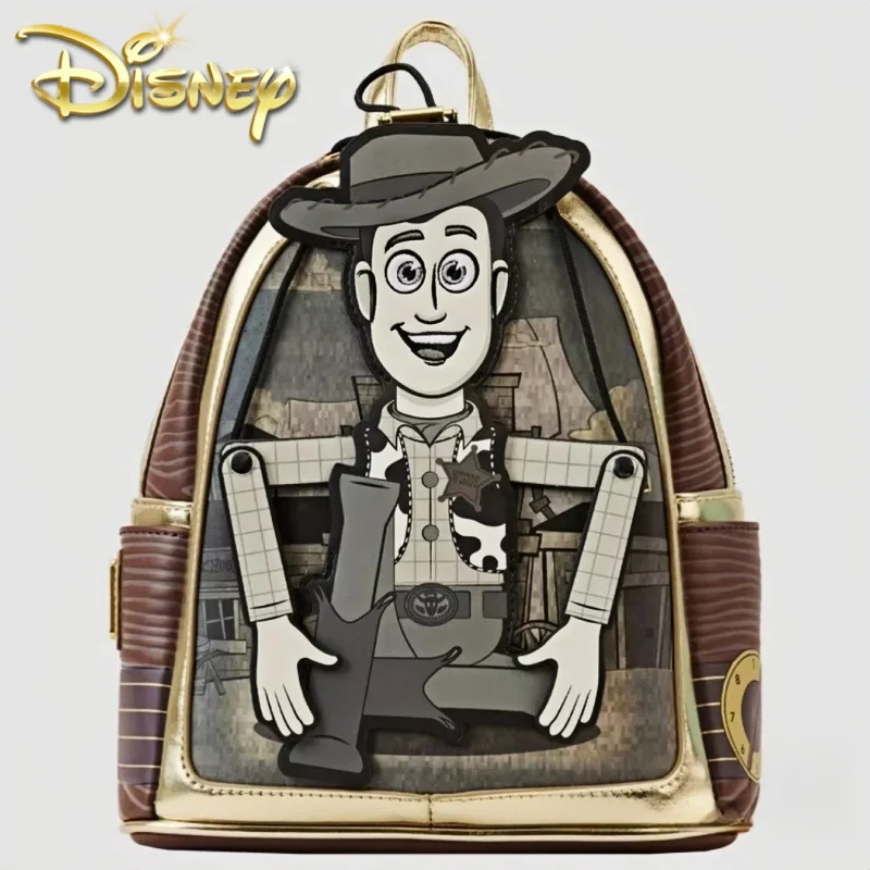 In Stock New Loungefly Disney Littlepixar Animation Toy Story Mini Backpack Woody Puppet Snow White Crossbody Bag Christmas Gift