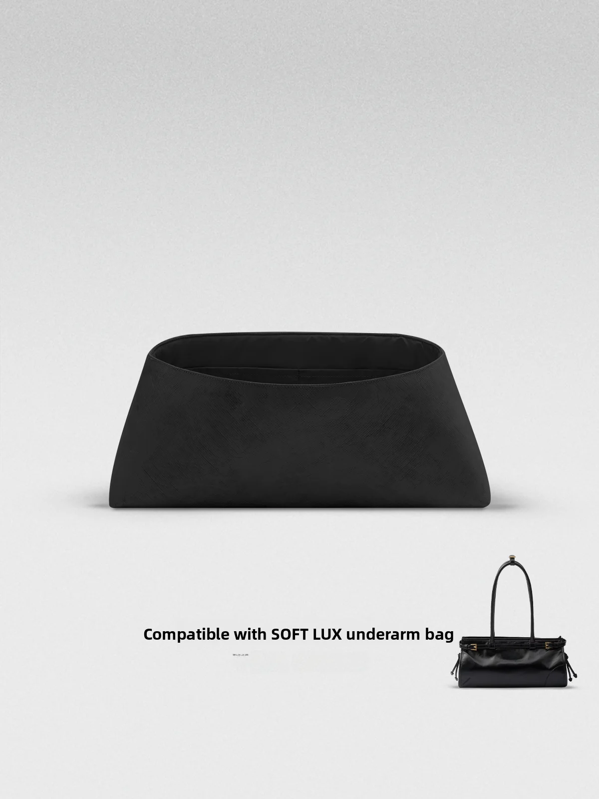 

Soft Lux Oil Wax Leather Bonnie Dupont Paper Inner Large Size Storage Bag Pure Color Cubic Sle ex oulder Bag