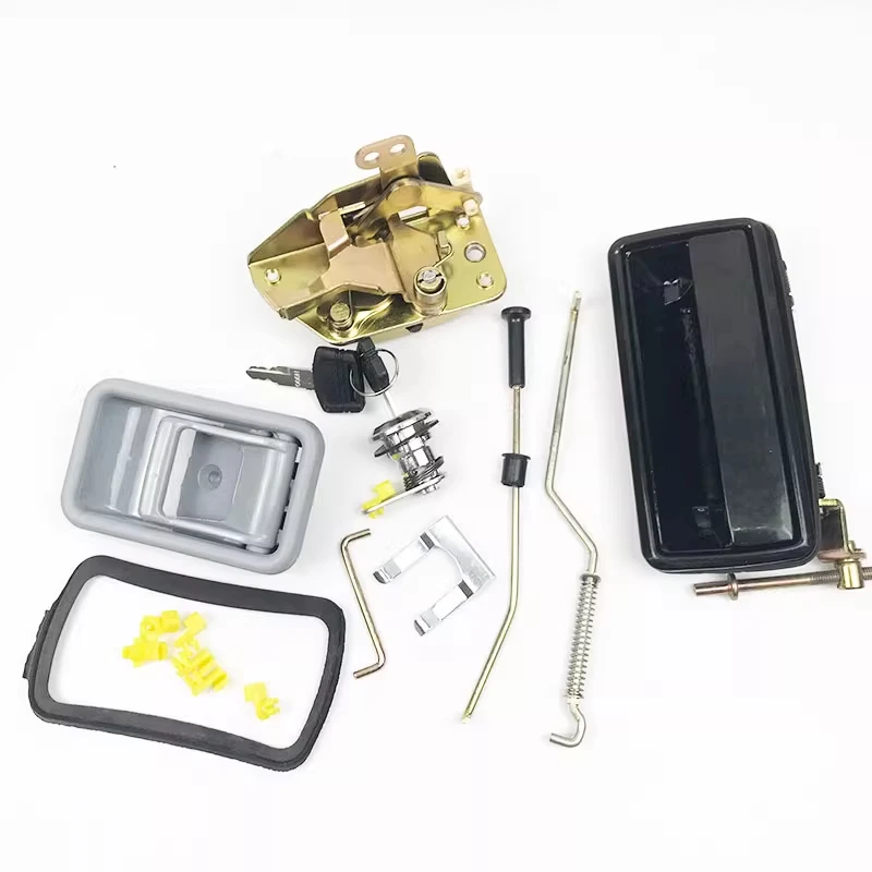 

Для экскаватора KUBOTA 151/155/161/183/185 1 комплект, новый дверной замок и ручка, детали замка экскаватора, высокое качество