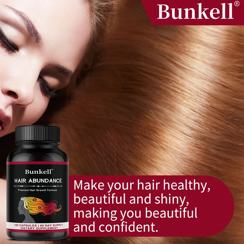 Biotin Supplement - Hair Growth Vitamin, Supports Healthy Hair, Skin & Nails with Mineral Collagen & Keratin - for Men & Women