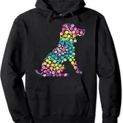 Polarshe Polka Dot Day Dog İnternational Dot Day Unisex Hooded Sweatshirt