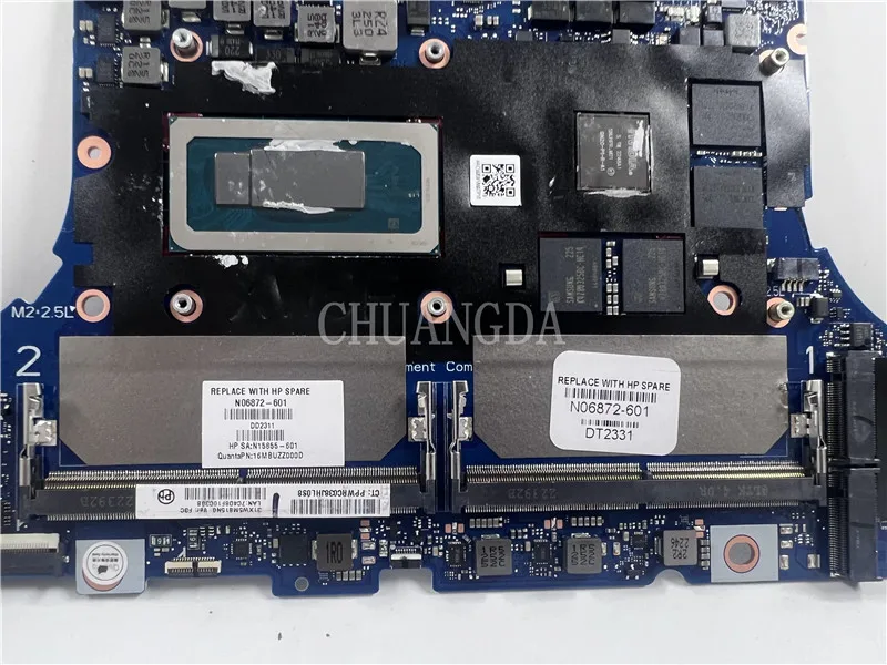 For HP ZBP G9 840 G9 Laptop Motherboard N06869-601  i5-12600H  i7-12800H SPS-MB DSC A1000 4GB WIN DAXW5FMBCF0