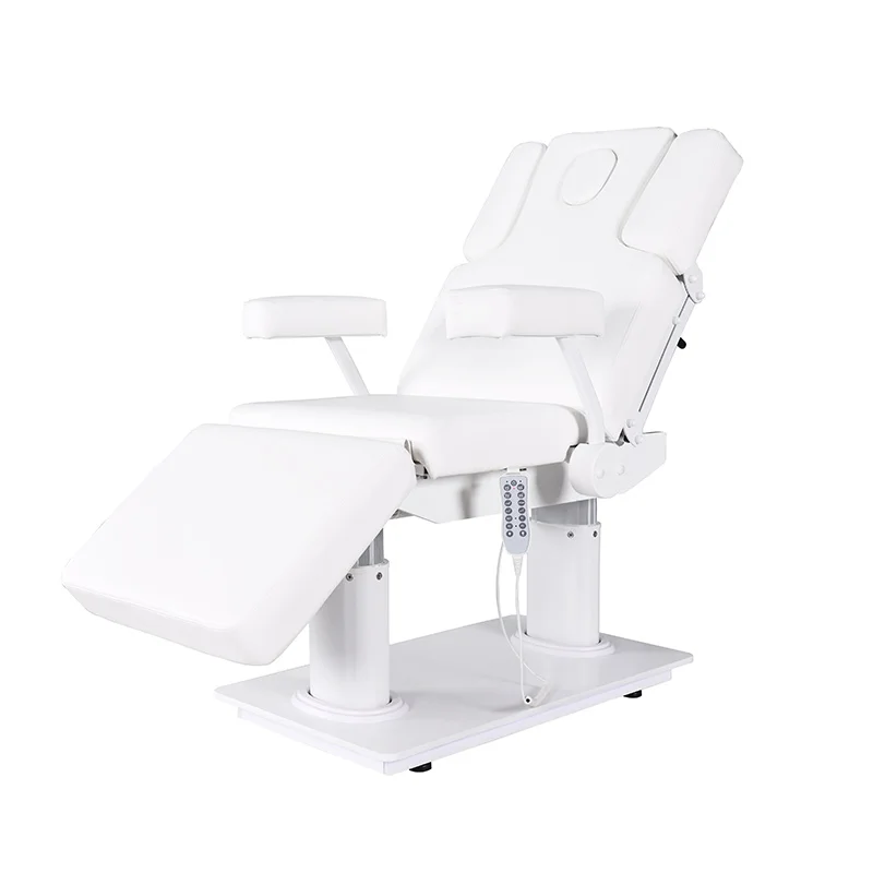 Beauty Salon Furniture Height Adjustable Massage Table Electric Cosmetic Facial Bed