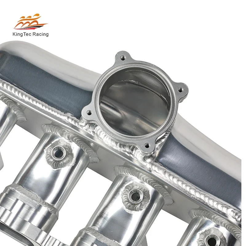 Manifold Intake Billet Aluminium Plenum KingTec Racing EA888 Gen 3 untuk VW Golf Mk7 Golf R GTI
