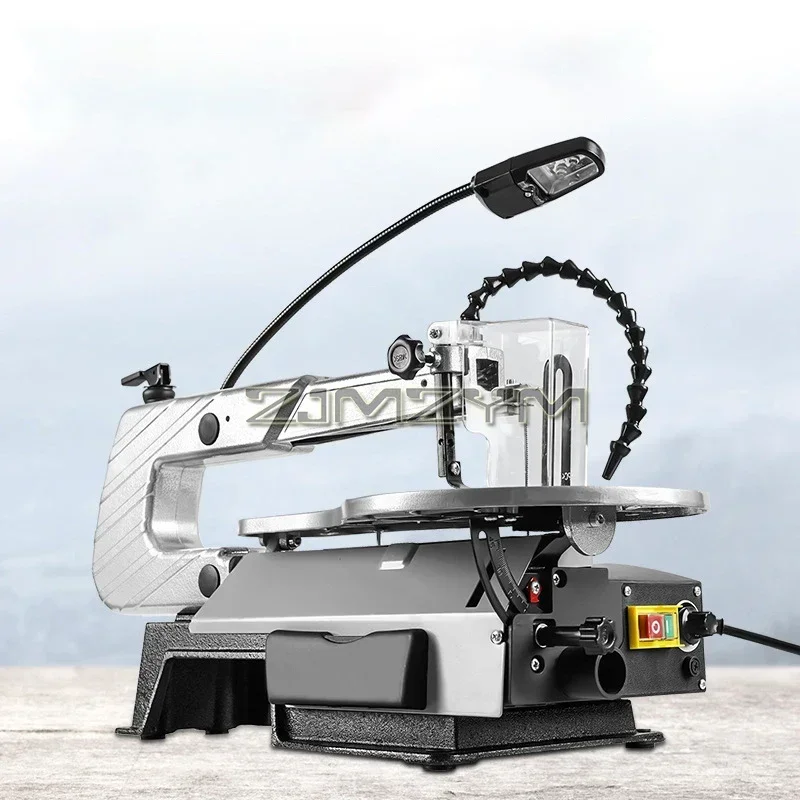 Variable Speed Scroll Saw, 16-Inch with Work Light, Adjustable TableTop Angle, Easy-Access Blade Changes, w/ Sawblades