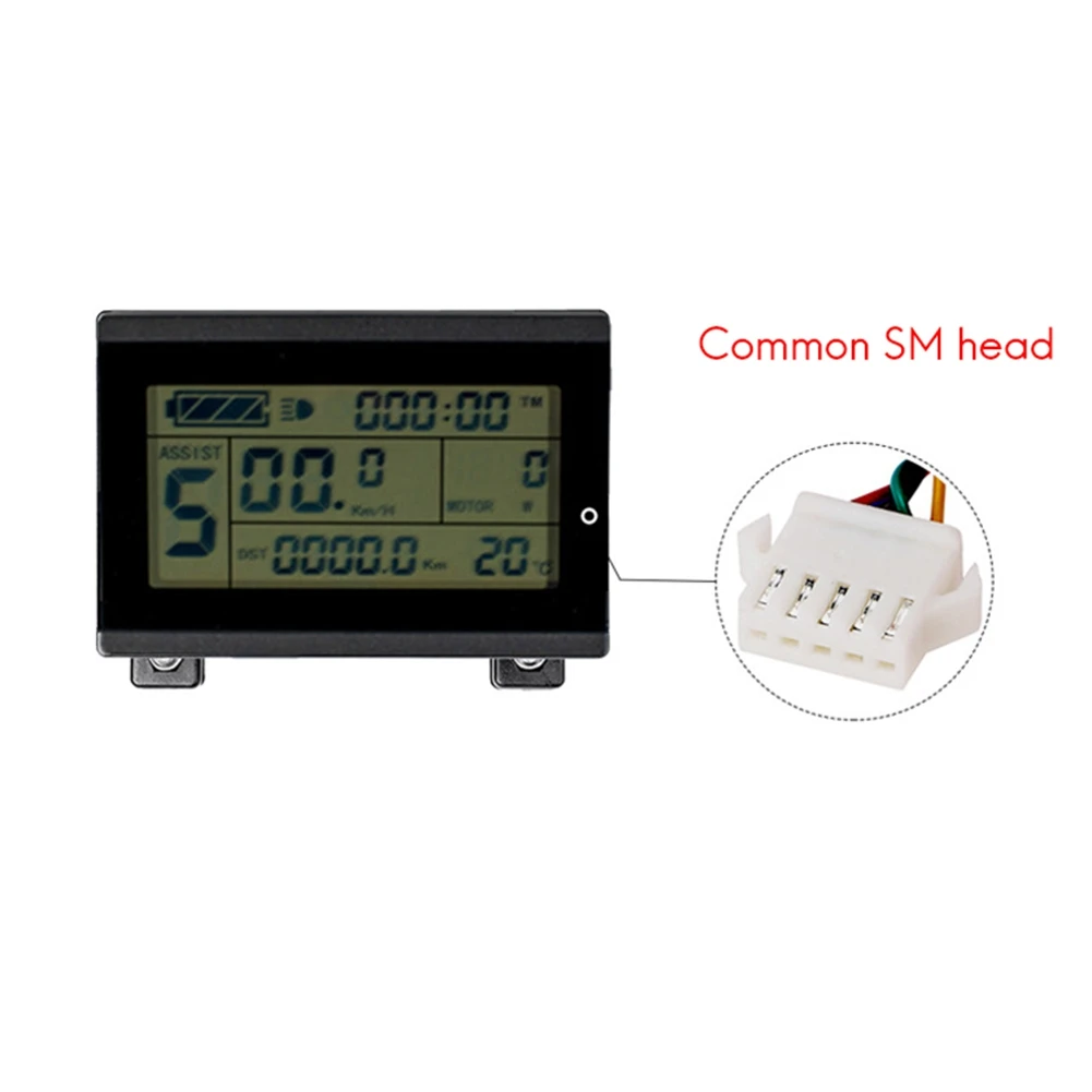 

Portable LCD3U Display with SM Connector LCD Display for Electric Bike