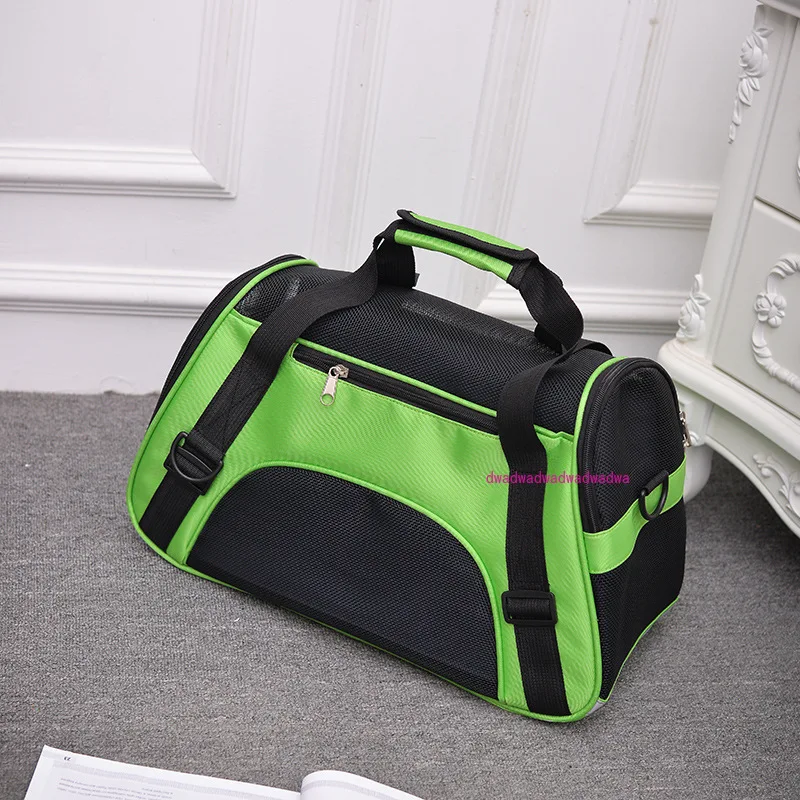 pet bag, wear-resistant cat and dog going out backpack, portable messenger bag, portable breathable rubber mesh bag.