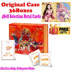 2024 Newest Case Wholesale A6 Size Mixed Japanese Anime JJK One Piece Trading Mitsuri Tanjiro CCG TCG Hobbies Gift