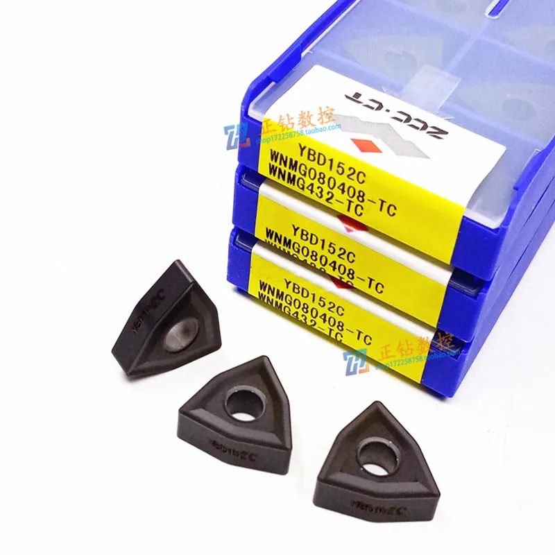 

WNMG080408-TC YBD152C Black casting 08 angle Carbide CNC Inserts