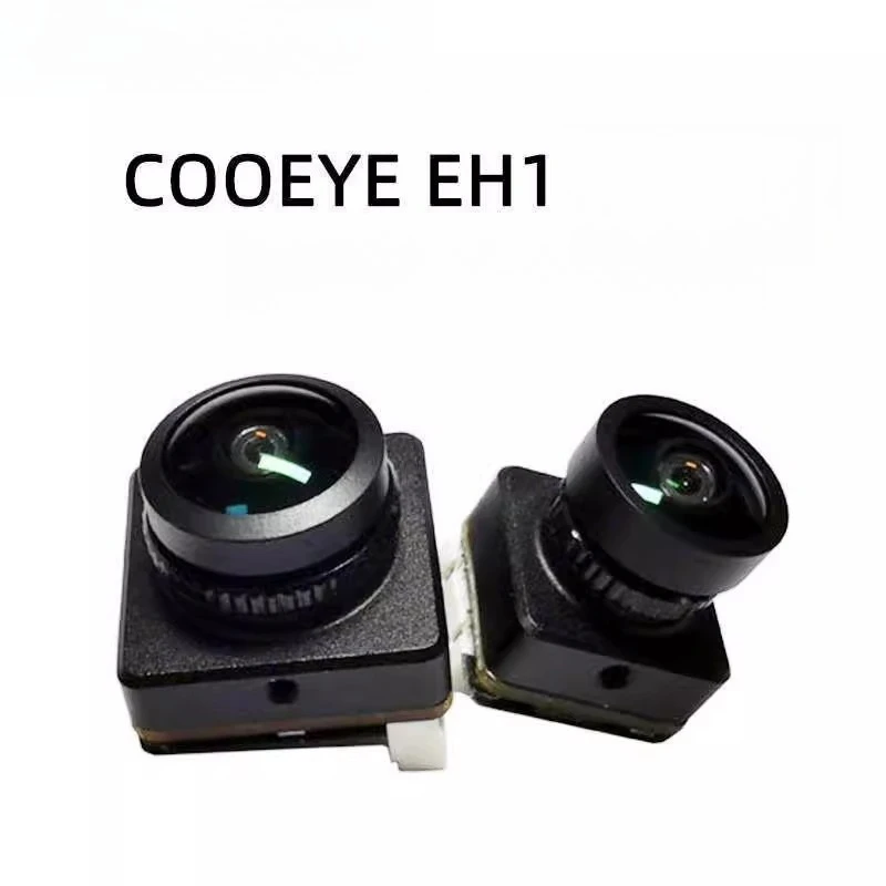

COOEYE EH1 FPV Camera Nano OSD 16:9 1000TVL 150° FOV PAL/NTSC Switchable Analog 19mm*19mm 7.5g Micro for RC Racing Drones