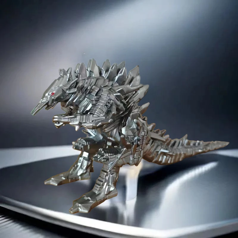 2024 New Anime Super Mechanical Godzilla Soft Rubber Monster 10 Joint Removable Model Children's Toy Birthday Gift 18CM