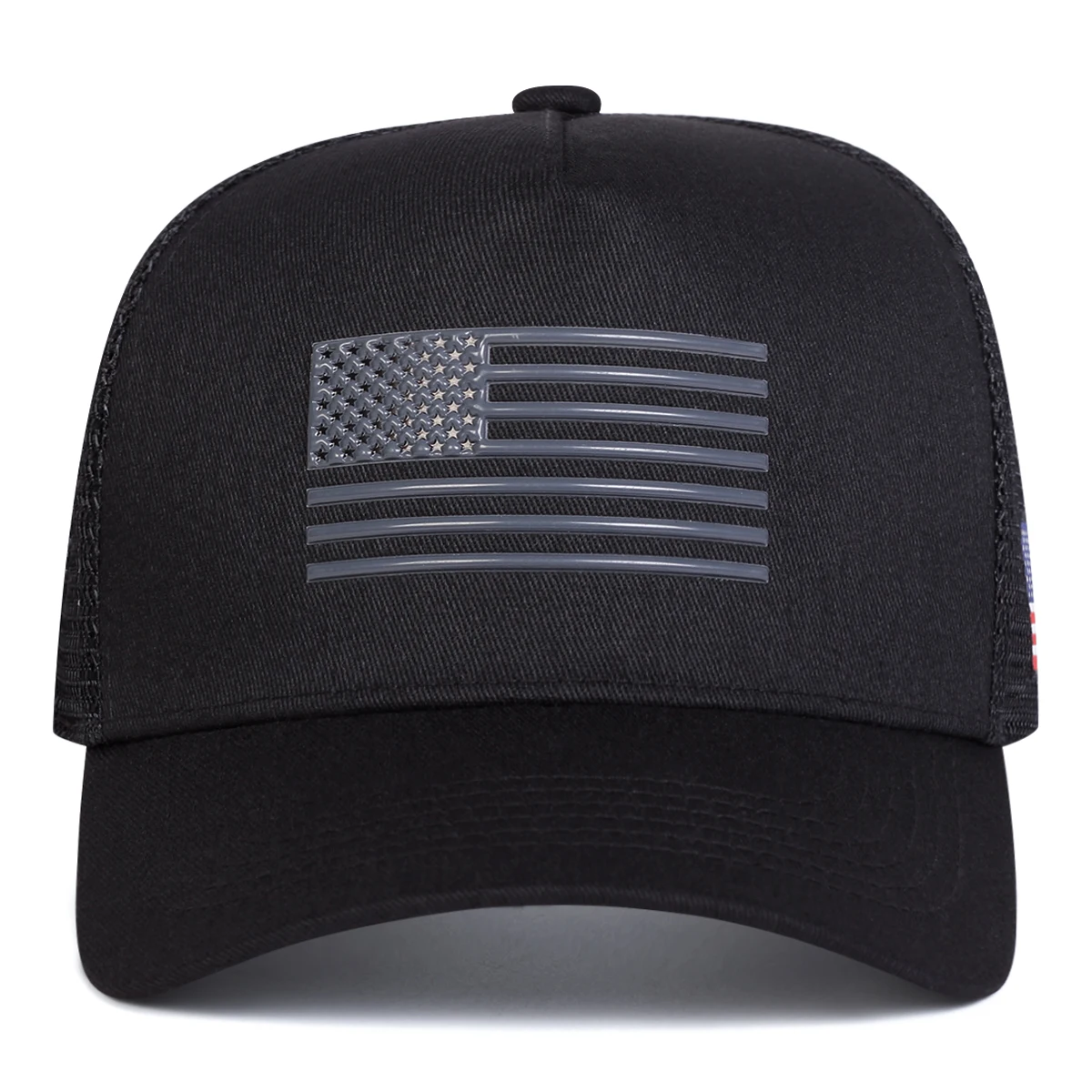 Unisex-Baseballkappen mit amerikanischer Flagge und Stickerei, für Frühling und Sommer, für den Außenbereich, verstellbare Freizeithüte, Sonnenschutzhut, Sportkappe – Detail 4