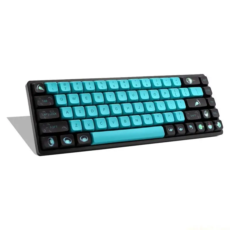 141 Keys Jelly fish Keycaps PBT XDA Keycap For gk61/68/75/84/980/104 Mechanical Keyboard DYE SUB Keycap DIY Set