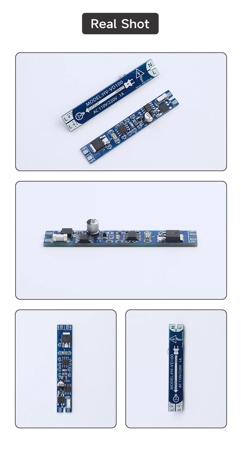 Handbewegungssensor AC110V-220V LED-Lichtschalter, kein Bohren von Löchern erforderlich zur Steuerung des Schranklichtsensorschalters – Detail 5