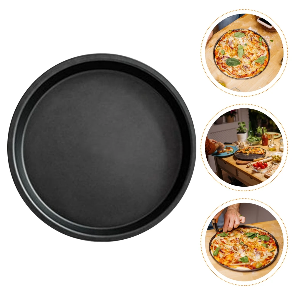 

Non-Stick Baking Tray Pizza Pan Oven Accessories Air Fryer Pan Kitchen Supplies For Bread Cakes Barbecue Efficient Heating