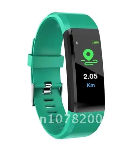 Intelligent Wristband 115plus Bluetooth Sport Bracelet Heart Rate Monitor Watch Activity Fitness Tracker Smart Band ID115Plus