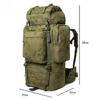 Outdoor Mountaineering, Hiking, And Hiking Travel - Large Capacity Backpack 100l Ultra Durable Tactical Backpack