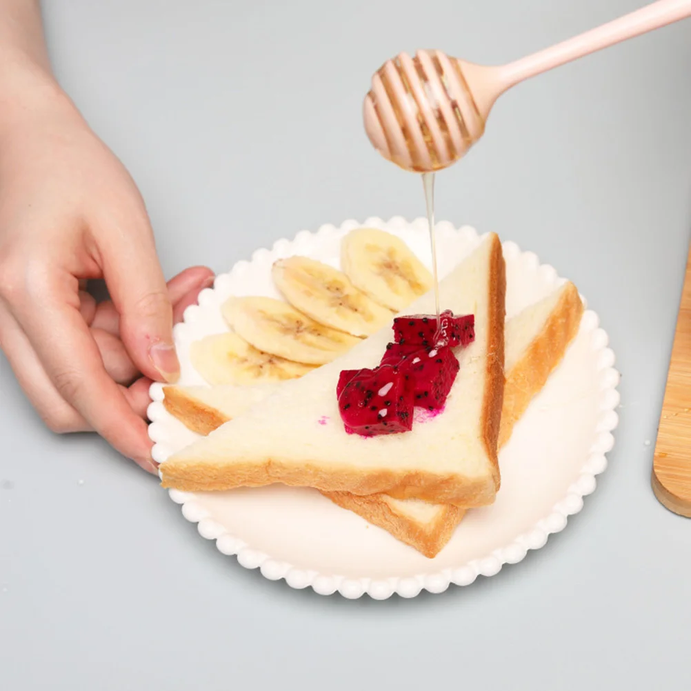 

4Pcs Honey Stir Rods Practical Stirrers for Maple Syrup Fruit Syrup Easy to Use and Store Honey Stir Rod Coffee Stirring Rod