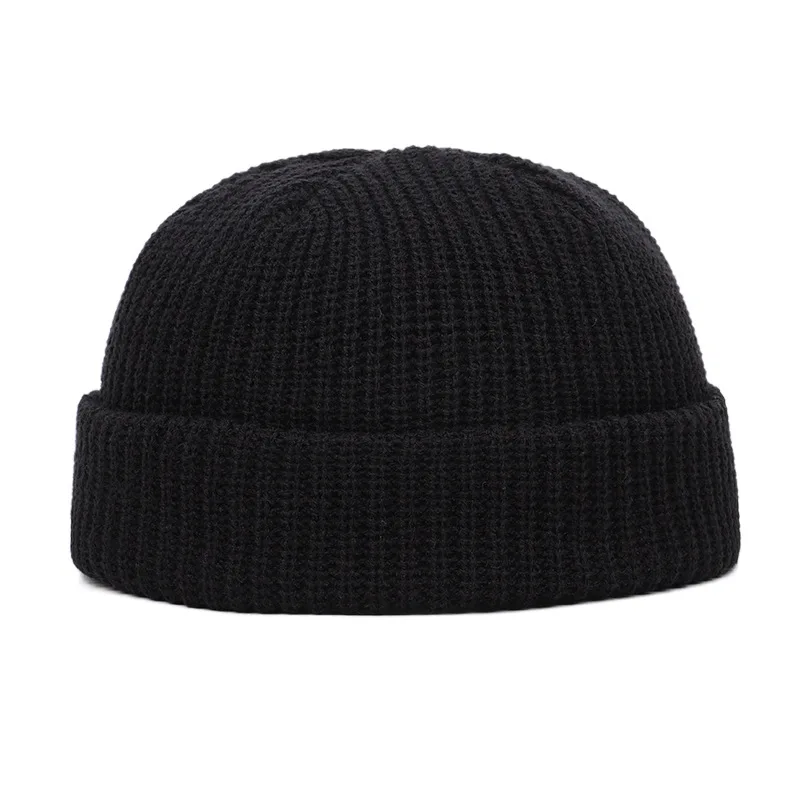 Solid Unisex Beanie Autumn Winter Wool Blends Soft Warm Knitted Cap Men Women Skull Cap Hats Gorro Ski Caps 14 Colors Beanies