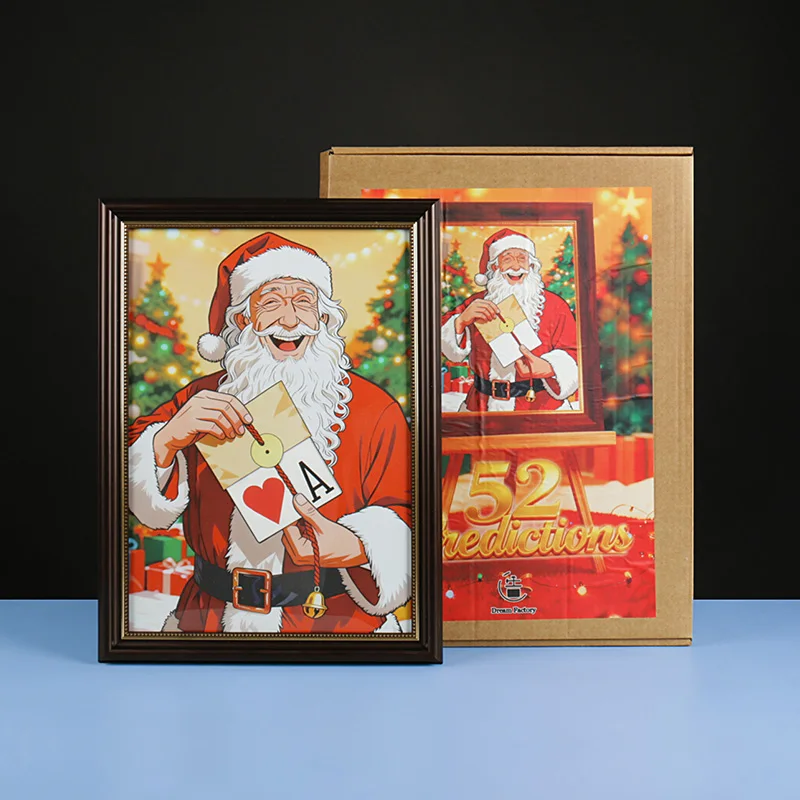 صورة فانتوم سانتا كلوز تقدم نبوءة الجمهور فانتوم الوهم الخدع السحرية عملية بسيطة كل شيء صحيح #1