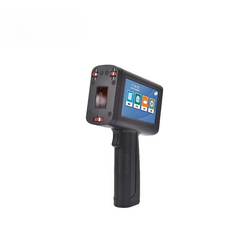 Imprimante jet d'encre portable anti-contrefaçon invisible, codeur UV fluorescent, code anti-dérivation, marque sombre pour logo sur plaque en maille