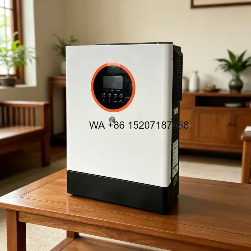 Wmwmnu for OLU 5.5KW 48V Hybrid Off Grid Solar Inverter 230V AC Input Compact Easy to install Residential Energy Storage