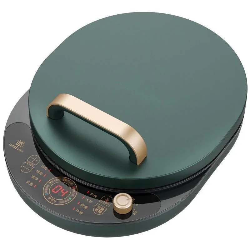 Household double-sided heated pancake pan