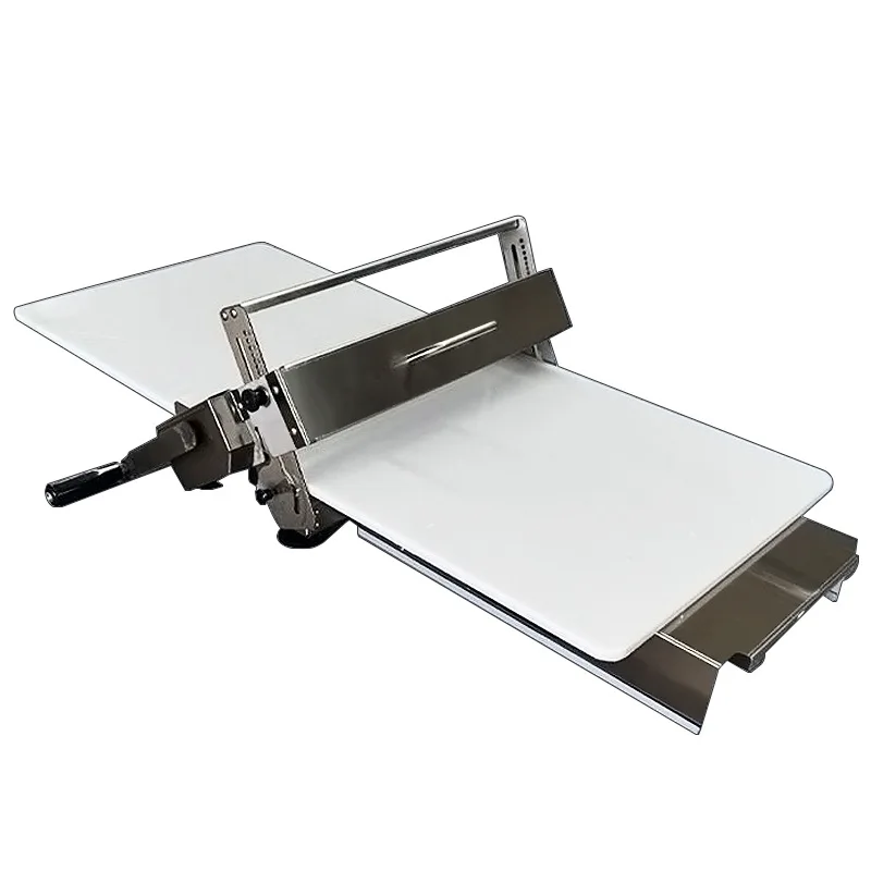 Hand crank machine, small desktop home desktop model, foldable multi-layer puff pastry making equipment, noodle pressing machine