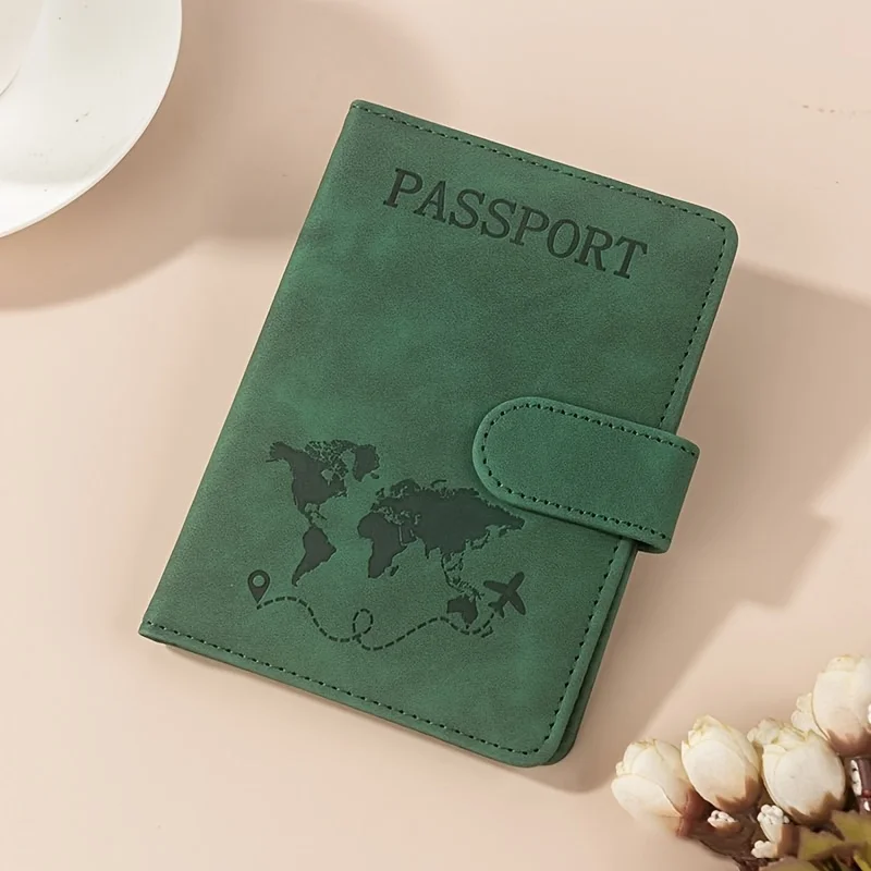 RFID-Reisepasshülle für Frauen/Männer, Niedliche Reisepass-Brieftasche mit RFID-Blockierung und Kartenfächern, RFID-Reisepasshülle/-Etui Reisebrieftasche – Detail 14