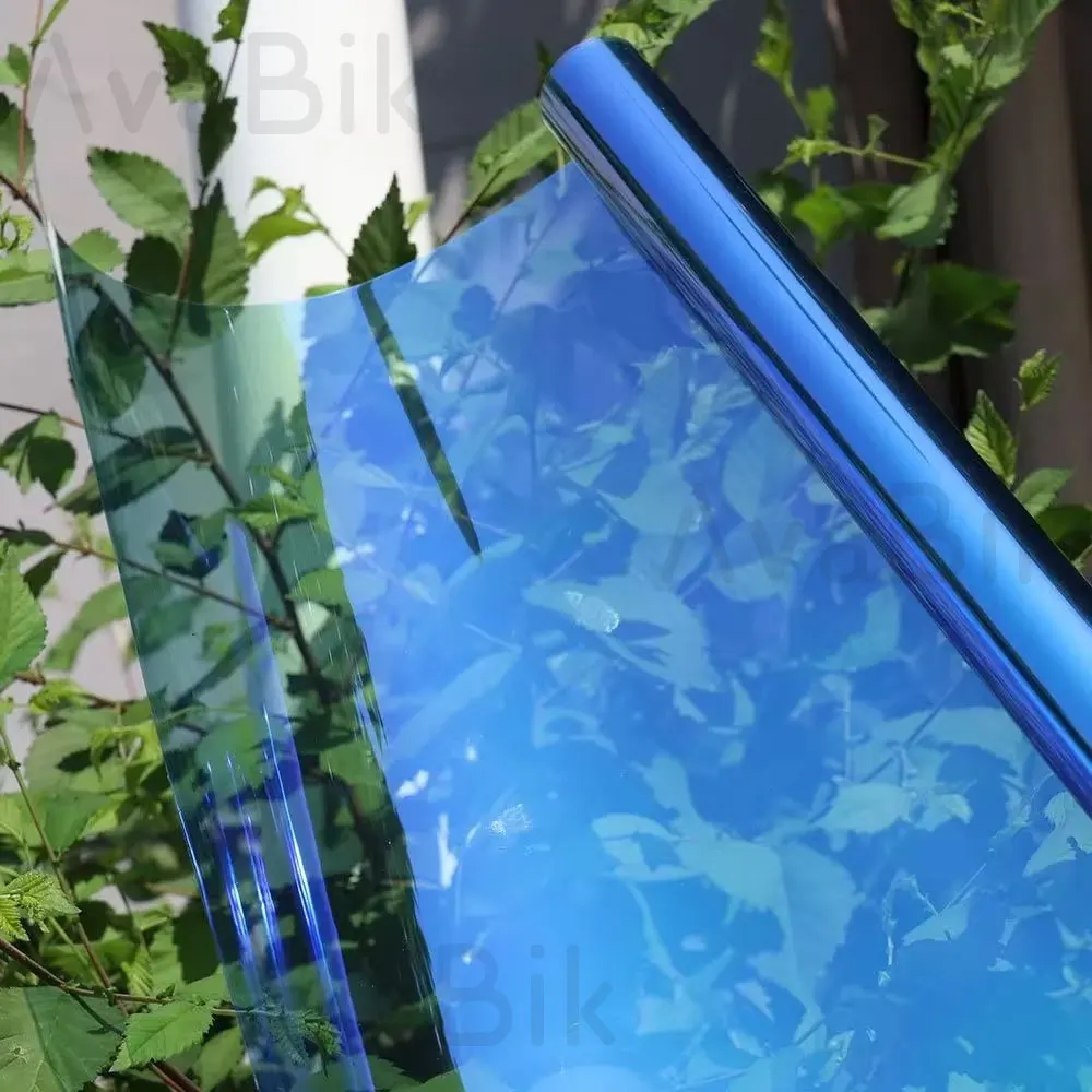 Blau Lila Chamäleon Seite Windschutzscheibe Solar Tönung Selbstklebende Glas Aufkleber Sonnenschutz Film Auto Folien Sonnenschein Schutz Folien – Detail 2