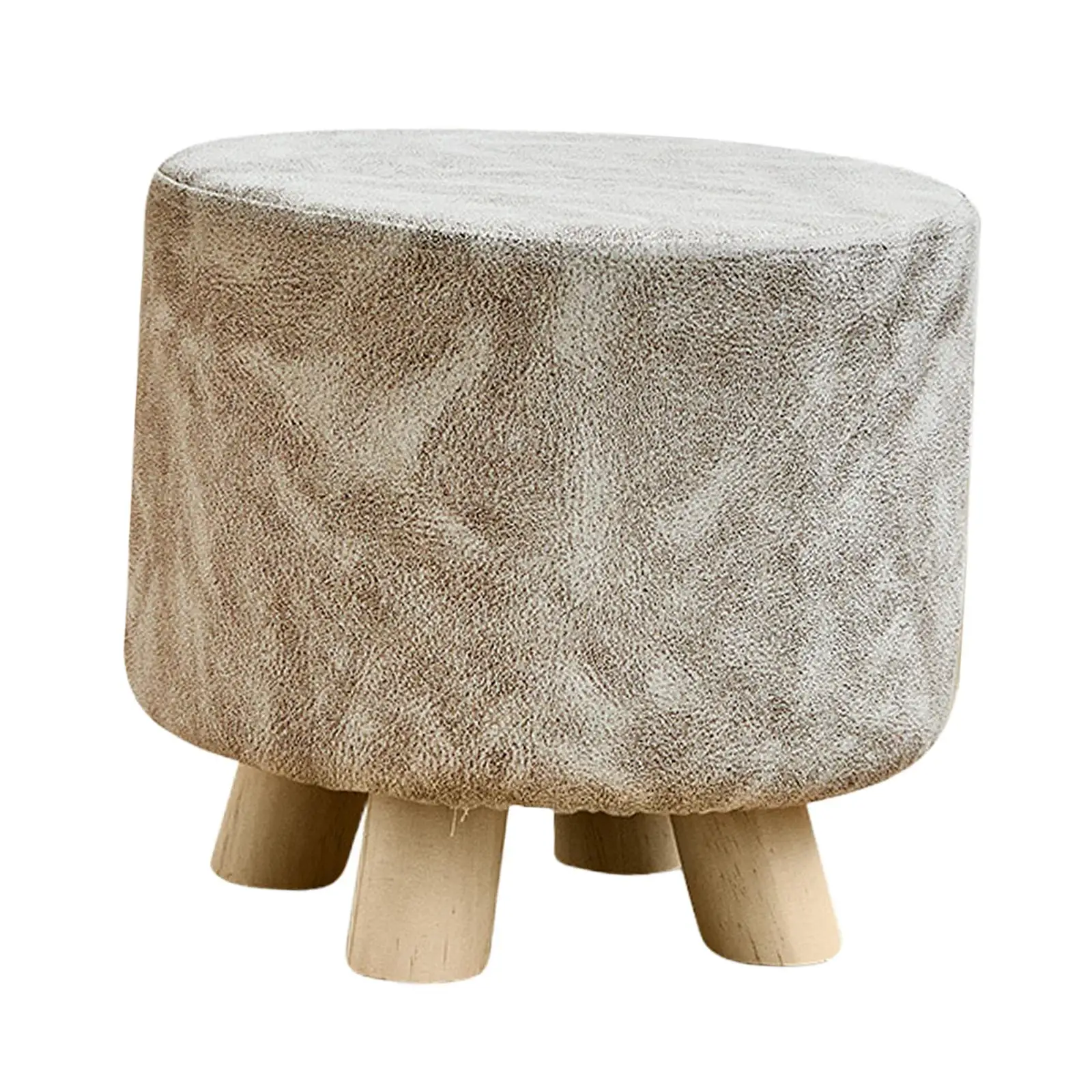 

Small Foot Stool Ottoman Step Stool Comfortable with Legs Kids Seat Ottoman Footstool for Home Playroom Entryway Office Bedroom