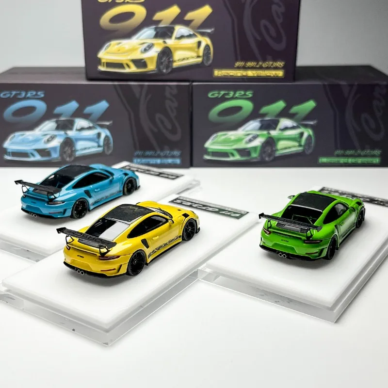 CL 1/64 GT3 RS 991.2 Model z żywicy, pojazd zabawka, odlewany metalowy model, prezenty